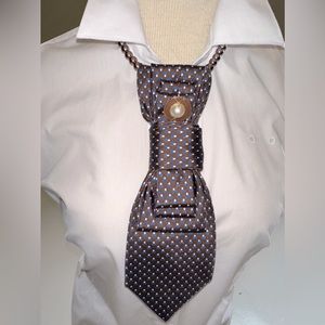 Exquisite Repurposed Men’s Ties with Versatile Styling Options